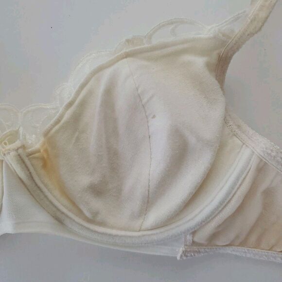 Victoria's Secret White 3 PC Vintage Bridal 34C Bra Corset Large Garter Belt Set - Picture 9 of 16